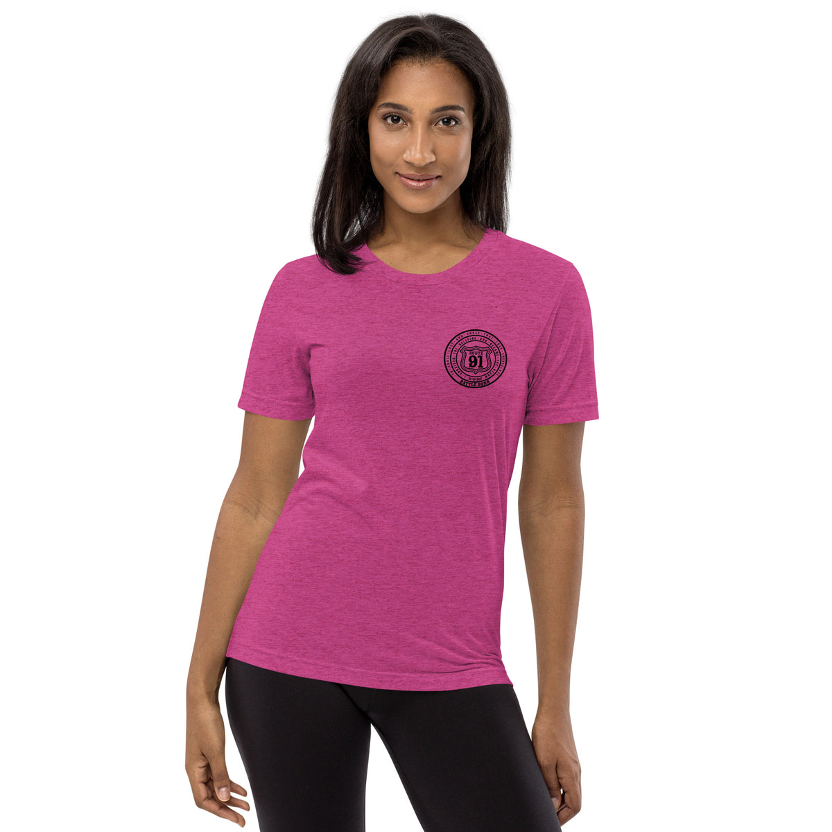 R91 Badge (all black) Unisex Tee
