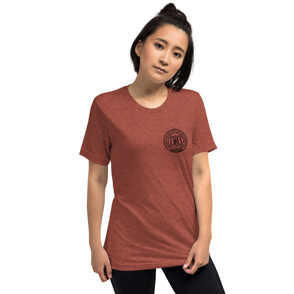 R91 Badge (all black) Unisex Tee
