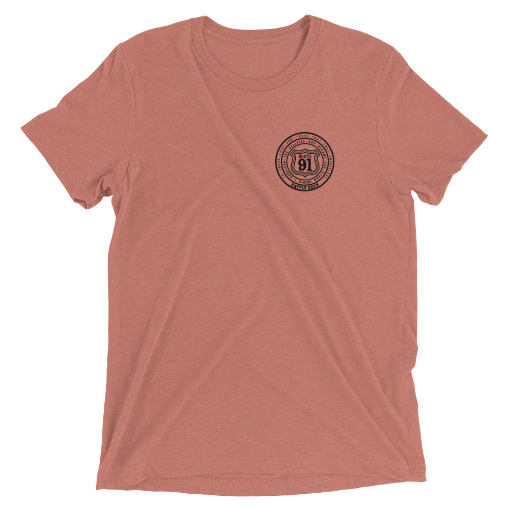 R91 Badge (all black) Unisex Tee