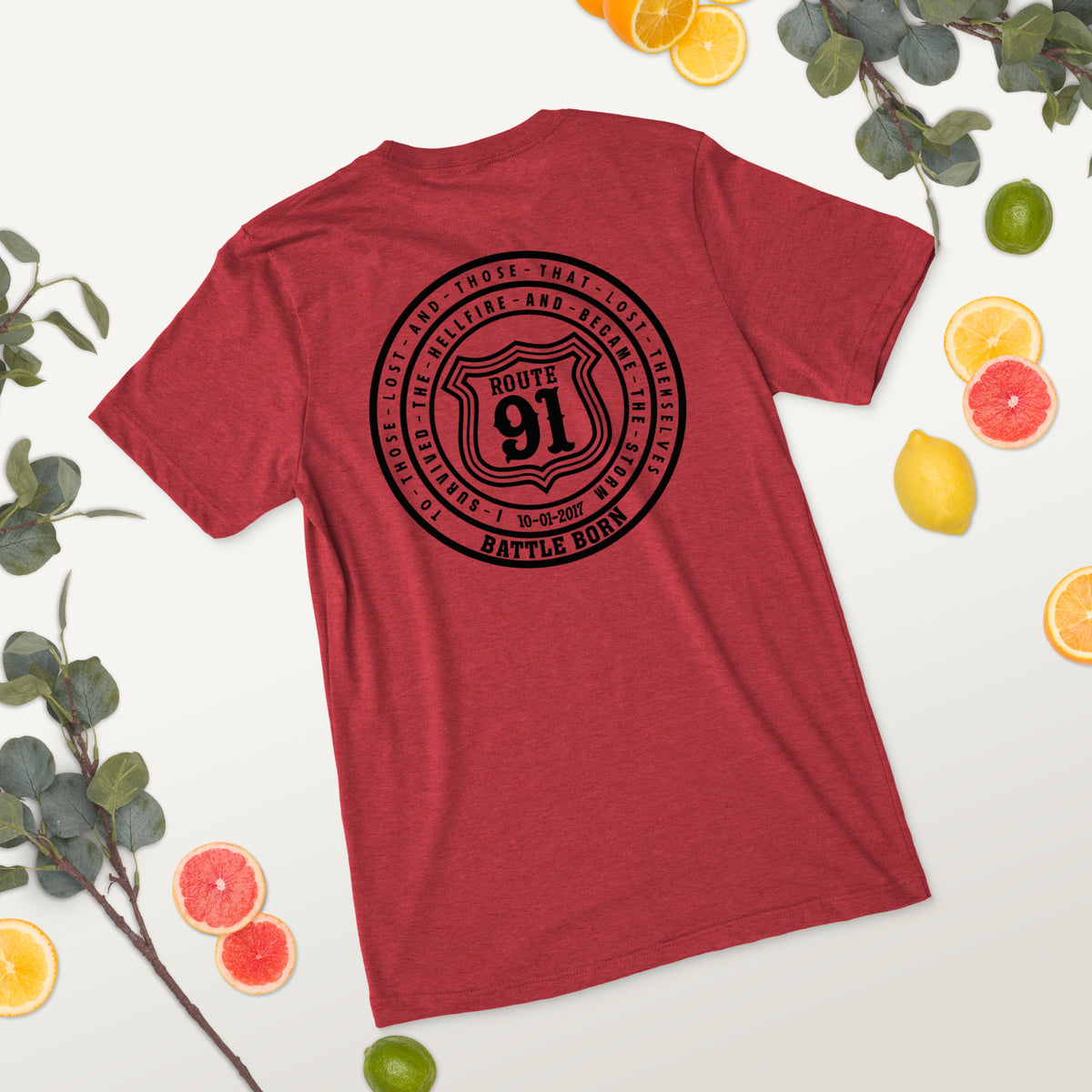 R91 Badge (all black) Unisex Tee