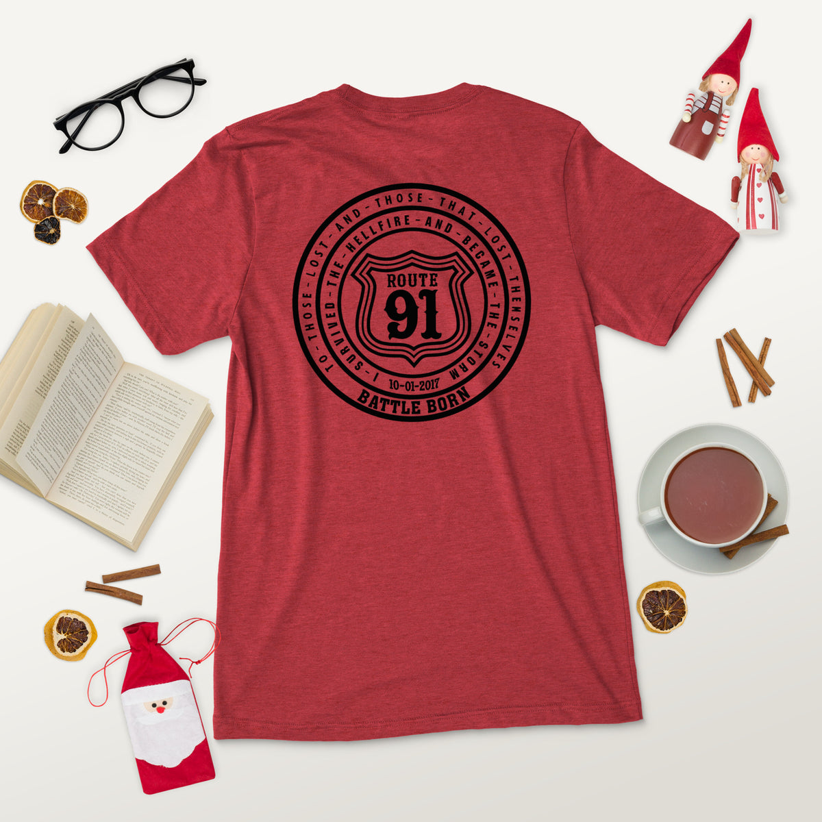 R91 Badge (all black) Unisex Tee