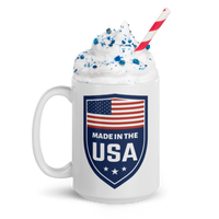 Made in the USA shield Mug
